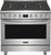 PCFG3670AF Frigidaire Professional 36" Front Control Gas Range with 6 Cooking Elements - Stainless Steel