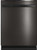 PDP715SBNTS GE Profile 24" Stainless Steel Interior Hidden Control Dishwasher with DryBoost and Piranha Food Disposer - Black Stainless Steel