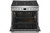 PCFD3668AF Frigidaire 36" Professional Dual Fuel Range with 6 Sealed Burners - Stainless Steel