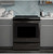 PHS930BPTS GE Profile 30" Slide-In Front-Control Induction and Convection Range with No Preheat Air Fry - Fingerprint Resistant Black Stainless Steel