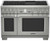 PRD486JDGU Thermador 48" Professional Series Six Burner with Griddle Pro Grand Commercial Depth Dual Fuel Range - Stainless Steel