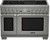 PRD486NLGU Thermador 48" Professional Series Pro Grand Commercial Depth Dual Fuel Range with (6) Burners & Grill - Stainless Steel