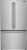 PRFG2383AF Frigidaire Professional 36" French Door Counter Depth Refrigerator - Stainless Steel