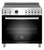 PROF365INSNET Bertazzoni 36" Professional Series Free Standing 5 Heat Zones Induction Range with Electric Self Clean Oven - Black