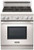 PRG304GH Thermador 30" Pro Harmony Gas Pro Style Range with 4 Burners - Stainless Steel