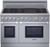 PRG486GDH Thermador Pro-Harmony 24" Depth All Natural Gas Pro Range with 6 Burners and Griddle - Stainless Steel