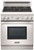 PRL304GH Thermador 30" Pro Harmony Liquid Propane Pro Style Range with 4 Burners - Stainless Steel