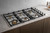 PROF366QBXT Bertazzoni 36" Gas Cooktop 6 Brass Burners - Professional Series - Stainless Steel
