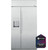 GE Profile PSB42YSNSS Series 42" Smart Built-In Side-by-Side Refrigerator with Dispenser - Stainless Steel