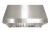 PSVH48 Capital 48" Wall Mount Hood - 1200CFM - Stainless Steel