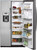 PSE25KYHFS GE Profile 36 Inch 25.3 Cu. Ft. Side By Side Refrigerator - Fingerprint Resistant Stainless Steel