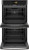 PTD9000BNTS GE Profile 30" Double Wall Oven with Air Fry and True European Convection - Black Stainless Steel