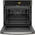 PTS9000BNTS GE Profile 30" Built-In Single Wall Oven with Air Fry and True European Convection - Black Stainless Steel
