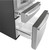 PVD28BYNFS GE Profile 36" Profile Series 27.6 Cu. Ft. 4 Door French Door Refrigerator - Fingerprint Resistant Stainless Steel