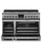 RDV3488L Fisher & Paykel 48" Series 9 Professional 8 Burner Dual Fuel Range with True Convection Oven and Self Clean - Liquid Propane - Stainless Steel