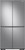 RF23A9071SR Samsung 36" 23 cu ft Smart 4 Door Counter Depth Side by Side Refrigerator - Fingerprint Resistant Stainless Steel