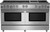 RNB608CBV2 BlueStar 60" Freestanding Natural Gas Range - 8 Burners with 12" Charbroiler - Stainless Steel