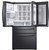 RF22R7351SG Samsung 36" 22.4 cu. ft. Food Showcase 4-Door French Door Refrigerator with Wi-Wfi and FlexZone Drawer - Fingerprint Resistant Black Stainless Steel