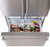 RVFFR336SS Viking 36" Counter Depth French Door Refrigerator - Stainless Steel