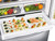 RF23HCEDBSR Samsung 36" 23 cu. ft. Counter Depth Capacity French Door Refrigerator with Twin Cooling - Stainless Steel