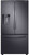 RF23R6201SG Samsung 36" 23 cu.ft Counter Depth 3 Door French Door Refrigerator with CoolSelect Pantry and Twin Cooling Plus - Fingerprint Resistant Black Stainless Steel