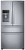 RF25HMIDBSR Samsung 25 Cu. Ft. Large Capacity 4-Door French Door Refrigerator with External Water and Ice Dispenser - Fingerprint Resistant Stainless Steel