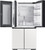 RF29A967535 Samsung 36" Bespoke 4-Door Flex Refrigerator - White Glass