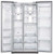 RS22HDHPNWW Samsung 22 cu. ft. Counter Depth Side-By-Side Refrigerator - White