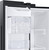 RS23A500ASG Samsung 36" Smart Counter Depth 23 Cu. Ft. Side by Side Refrigerator - Fingerprint Resistant Black Stainless Steel