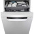 SPE53B52UC Bosch 300 Series 18" ADA-compliant 46 dBA Dishwasher with Recessed Handle - White