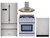 Package THO30 - Thor Appliance 4 Piece Appliance Package with 30" Gas Range - Stainless Steel