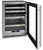 UHBD524SG01A U-Line 24" 5 Class Dual Zone Beverage Center with Stainless Frame - Reversible Hinge - Stainless Steel