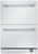 T24UC910DS Thermador 24" Masterpiece Handle Double Drawer Refrigerator with Customizable Cooling Modes and LED Lighting - Stainless Steel