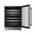 VBWC4401D Vitara 24" Dual Zone Wine Cooler - Stainless Steel