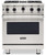 VGIC53024BSS Viking Professional 5 Series 30" Gas Range with VariSimmer on All Burners and BlackChrome Knobs - Natural Gas - Stainless Steel