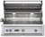 VQGI5361NSS Viking Professional 5 Series 36" Natural Gas Built-In Grill with ProSear Burner and Rotisserie - Stainless Steel