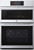 WCES6428F LG Studio 30" 6.4 cu ft Smart Combination Double Wall Oven - Printproof Stainless Steel