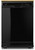 WDP370PAHB Whirlpool 24" Heavy Duty Dishwasher with 1 Hour Wash Cycle and Soil Sensor - 55 dBa - Black