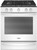 WEG750H0HW Whirlpool 30" Smart Slide-In Gas Range with Frozen Bake Technology and True Convection Cooking - White