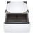 WDP6W LG Pedestal Storage Drawer - White