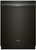 WDT730PAHV Whirlpool 24" Top Control Built-In Tall Tub Dishwasher with Sensor Cycle and 5 Wash Cycles - Black Stainless Steel