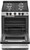 WFG500M4HS Whirlpool 24" Smart Freestanding 4 Sealed Burner Gas Range with AccuSimmer Burner and Broiler Drawer - Stainless Steel