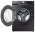 WF45R6100AV Samsung 27" Front Load Washer with Self Clean and Smart Care - Fingerprint Resistant Black Stainless Steel