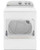 WGD4950HW Whirlpool 29" 7.0 cu. ft Gas Dryer with AutoDry Drying System and Wrinkle Shield Option - White