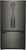 WRF535SWHV Whirlpool 36" 25.2 cu. ft. Capacity French Door Refrigerator with Interior Water Dispenser - Black Stainless Steel