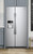 WRS555SIHZ Whirlpool 36" 25 Cu. Ft. Capacity Side-By-Side Refrigerator with Infinity Slide Shelf and Frameless Glass Shelves - Fingerprint Resistant Stainless Steel