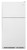 WRT311FZDW Whirlpool 33" Wide Top-Freezer Refrigerator - White