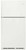 WRT511SZDW Whirlpool 33" Wide Top-Freezer Refrigerator with LED Interior Lighting - White