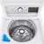 WT7405CW LG 27" 5.3 cu.ft. Mega Capacity Top Load Washer with 4-Way Agitator and TurboWash3D - White