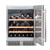 WU4500 Liebherr 24" Undercounter One Zone Wine Cabinet - Stainless Steel & Glass Door